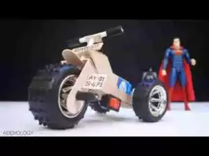 Video: How to Make a Toy Motorcycle - Amazing DIY Motorcycle